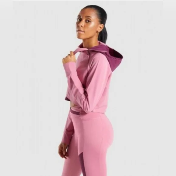 Gymshark Asimetrical Performance Hoodie - Picture 2 of 15